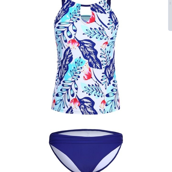 NEW Zesica Botanical Tankini - Picture 3 of 8